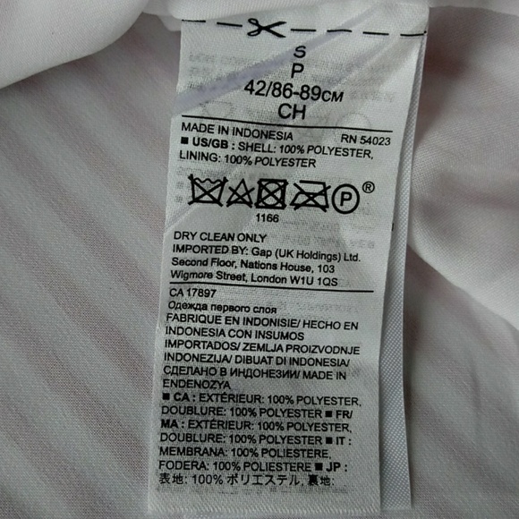 BANANA REPUBLIC STRIPPED ONE SHOULDER  TOP SIZE S - Picture 8 of 8